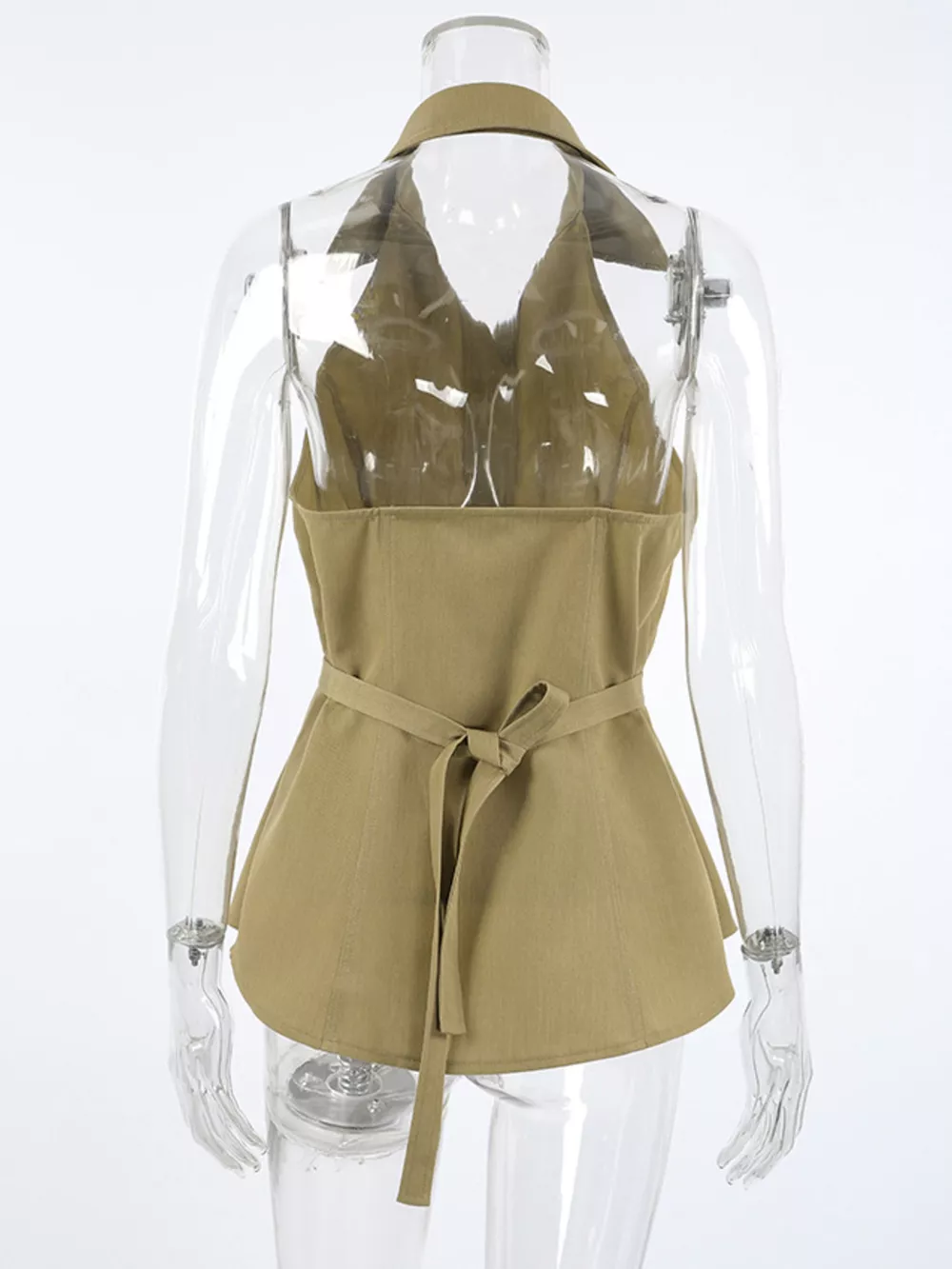 Button-Down Sleeveless Top, image 7