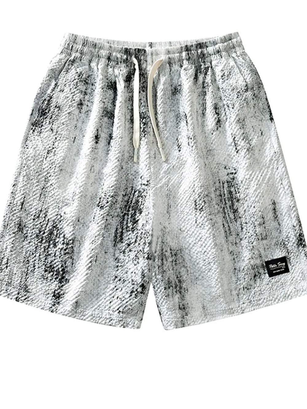 Men's Plus Size Drawstring Shorts with Pockets, image 5