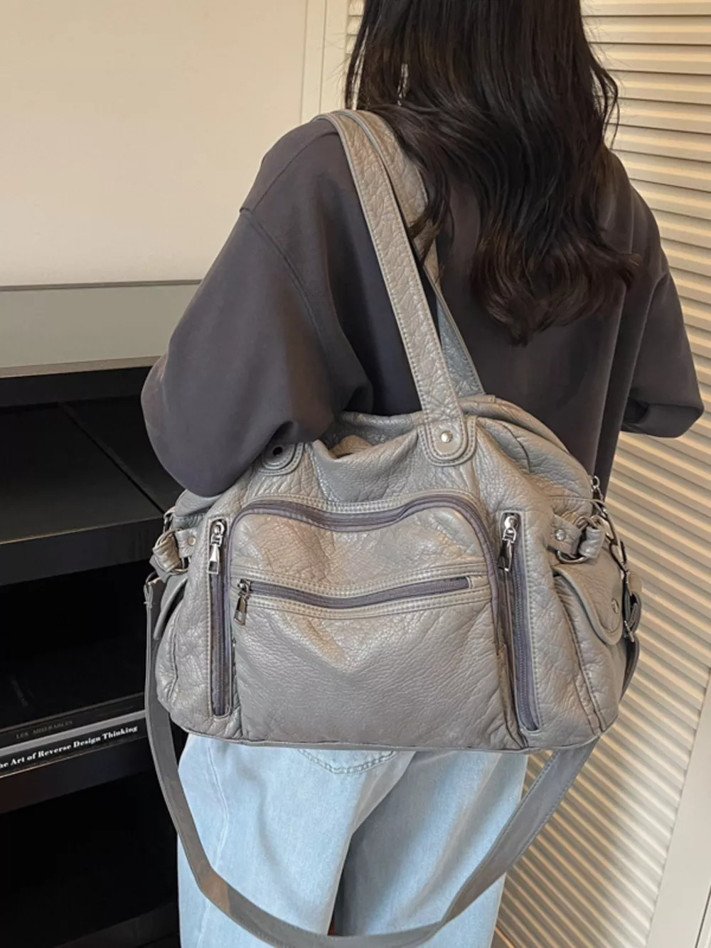 Multi Pocket Shoulder Bag, image 7