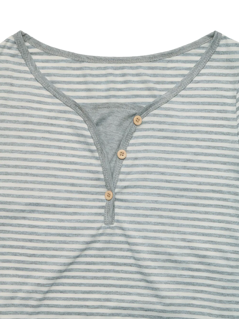 Striped Long Sleeve Casual T-Shirt, image 4