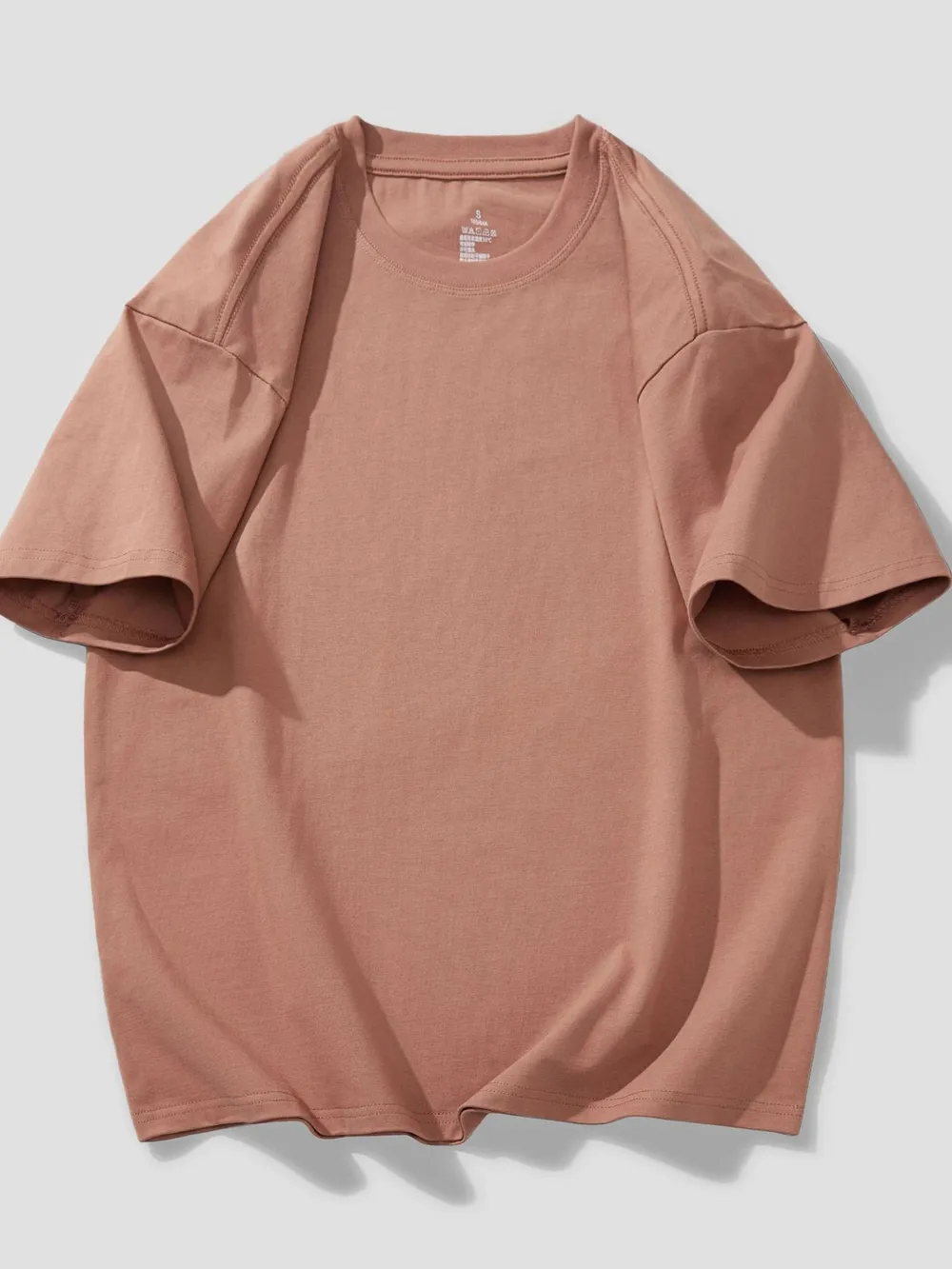 Men's Full Size Round Neck Short Sleeve T-Shirt Plus Size, image 5
