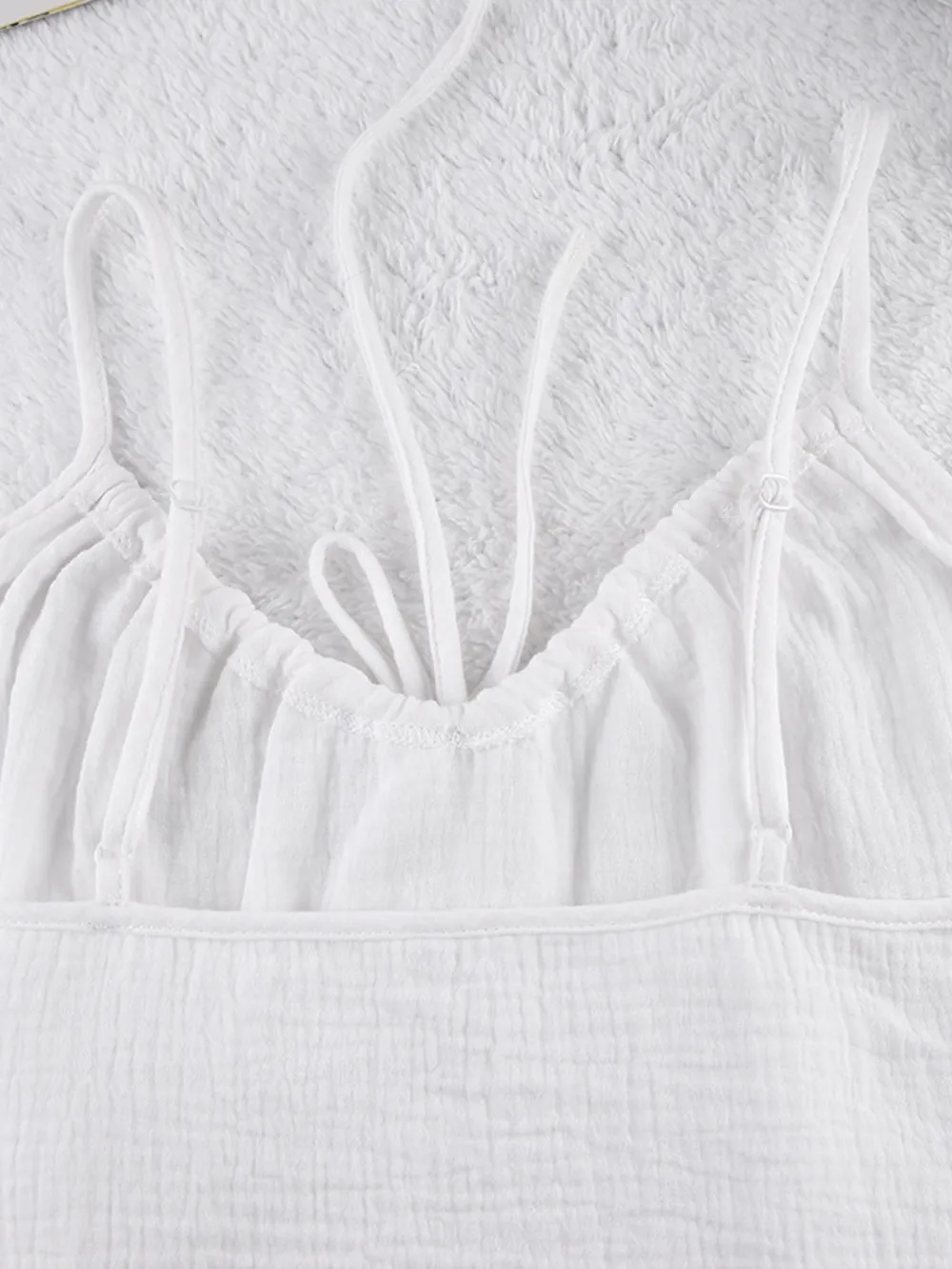 Tie Front Cami and Shorts Lounge Set, image 5