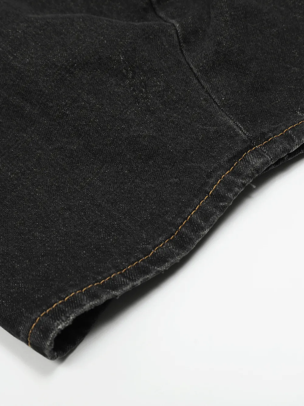 Men's Washed Balloon Wide Leg Jeans, image 10