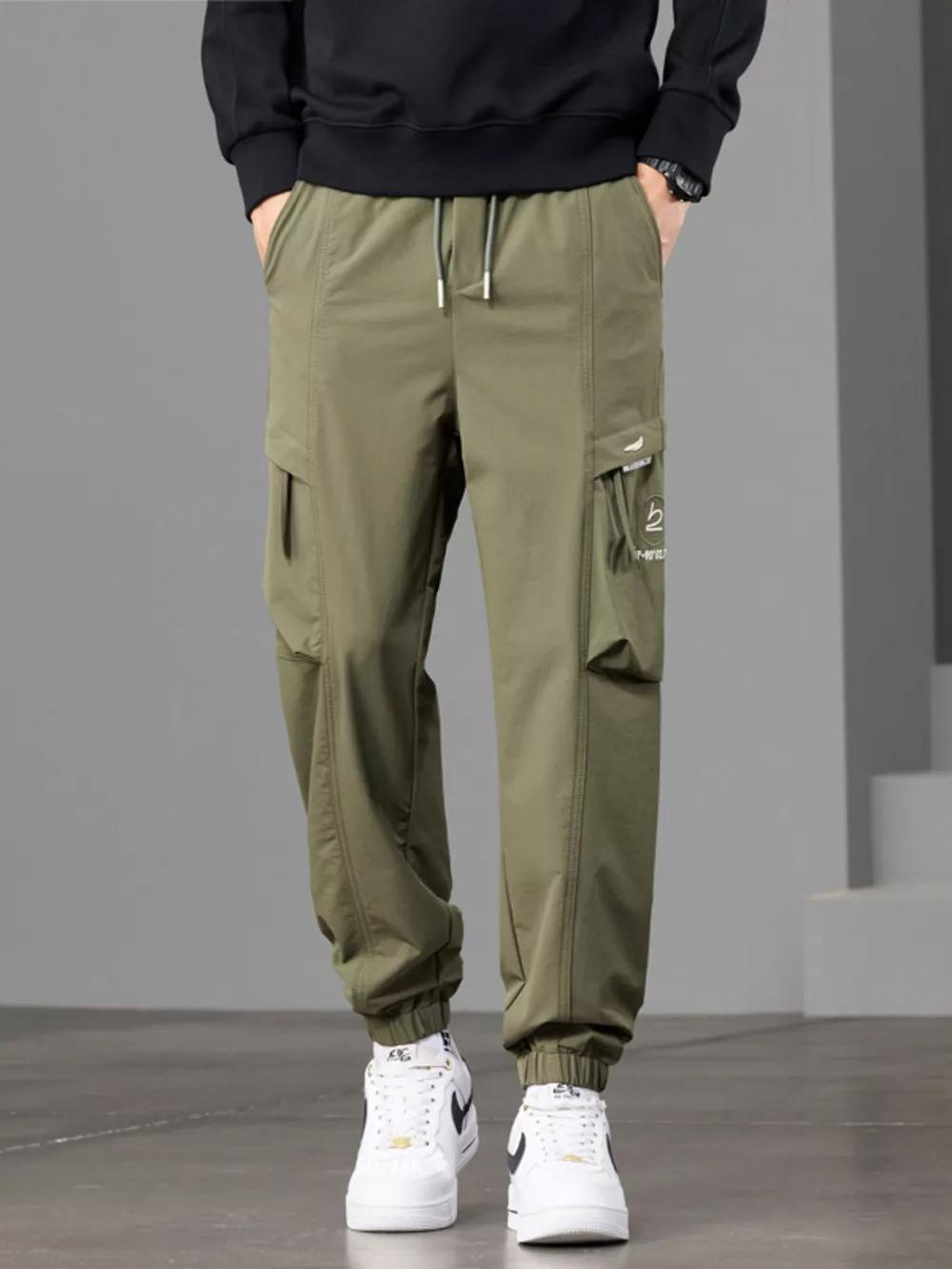 Men's Casual Cargo Joggers, image 13