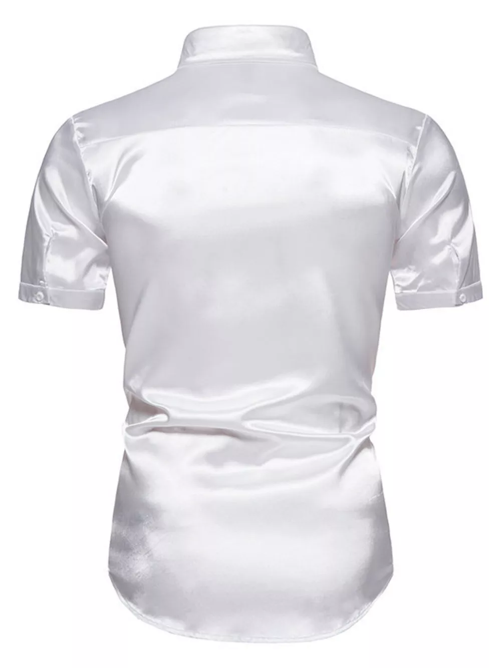 Men's Button Up Short Sleeve Shirt, image 9