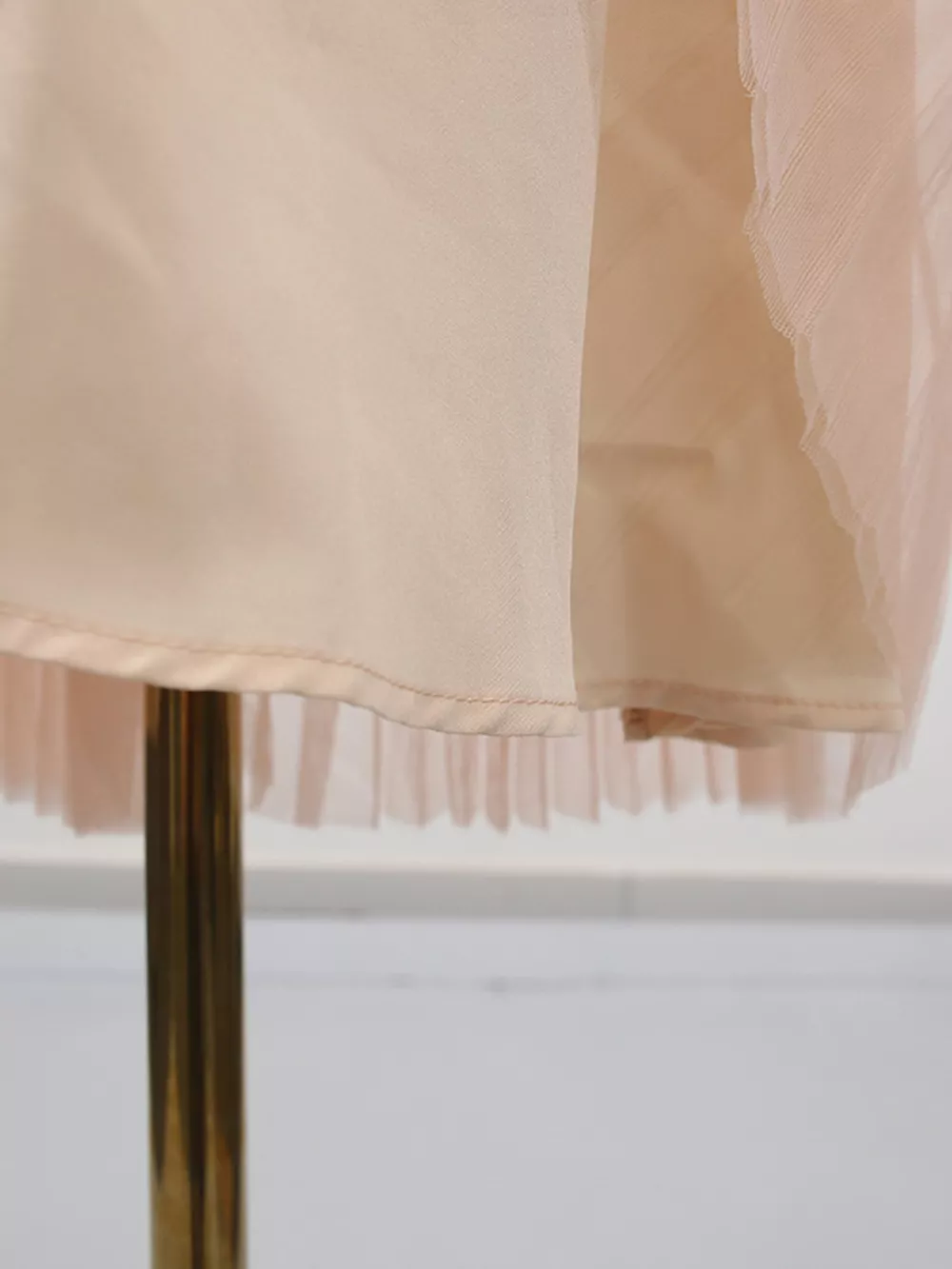 Embroidered Tulle Pleated Midi Dress, image 13