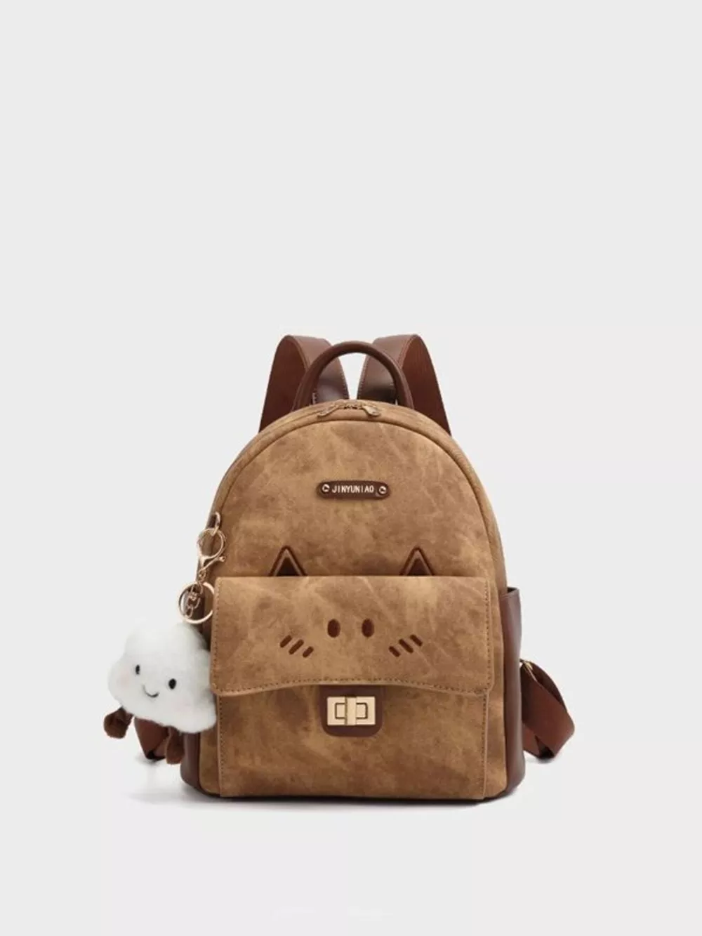 Cartoon Style Cat Backpack Bag