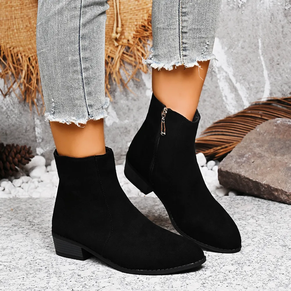 Block Heels Chelsea Boots, image 3
