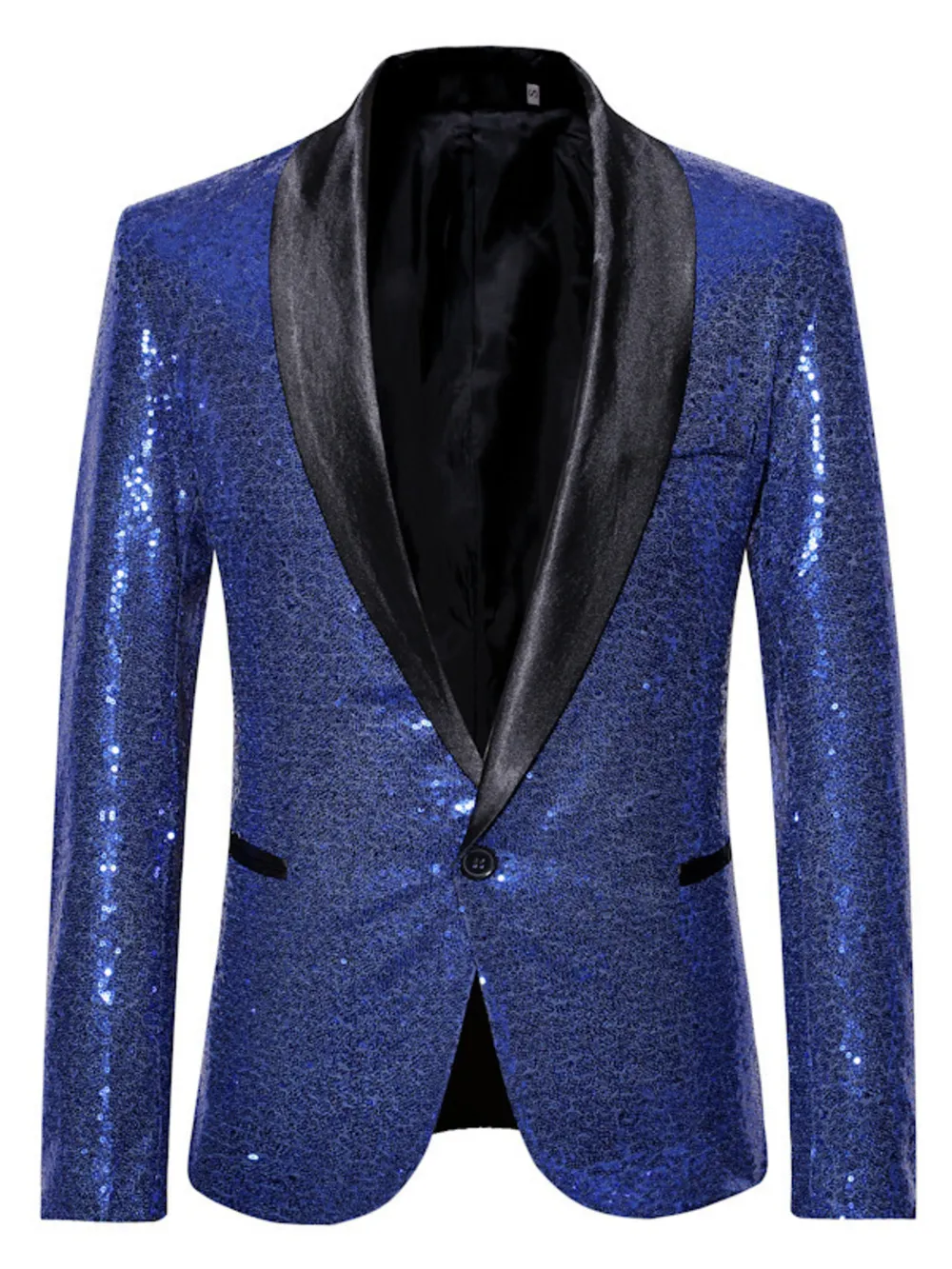 Men's Sequin Long Sleeve Blazer, image 19