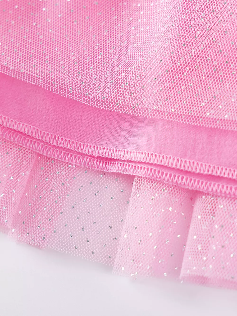 Children's Unicorn Print Long Sleeve Tulle Dress, image 3