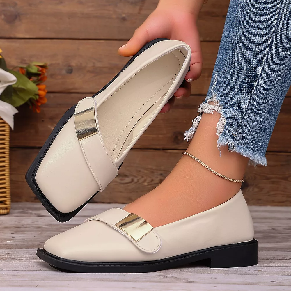 Square Toe Slip-Ons, image 5