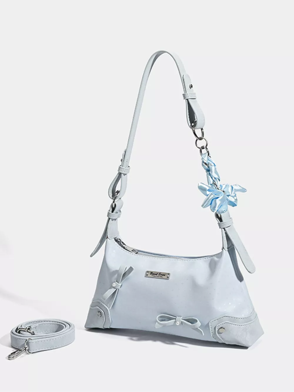 Bow Decor Shoulder Bag, image 2