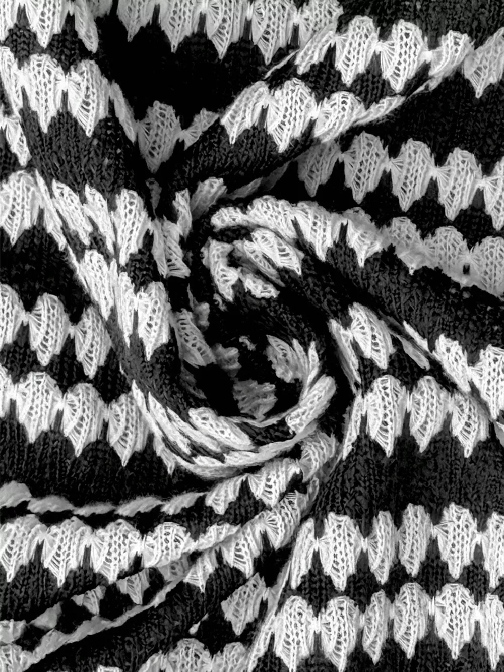 Striped Flared Sleeves Sweater Dress, image 6