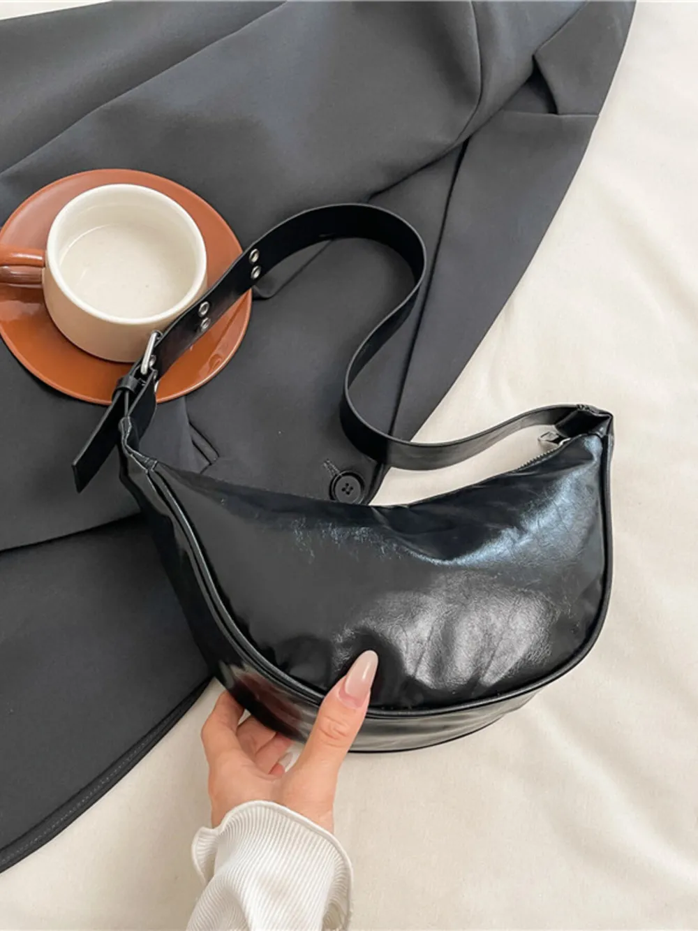 Adjustable Strap Shoulder Bag, image 2