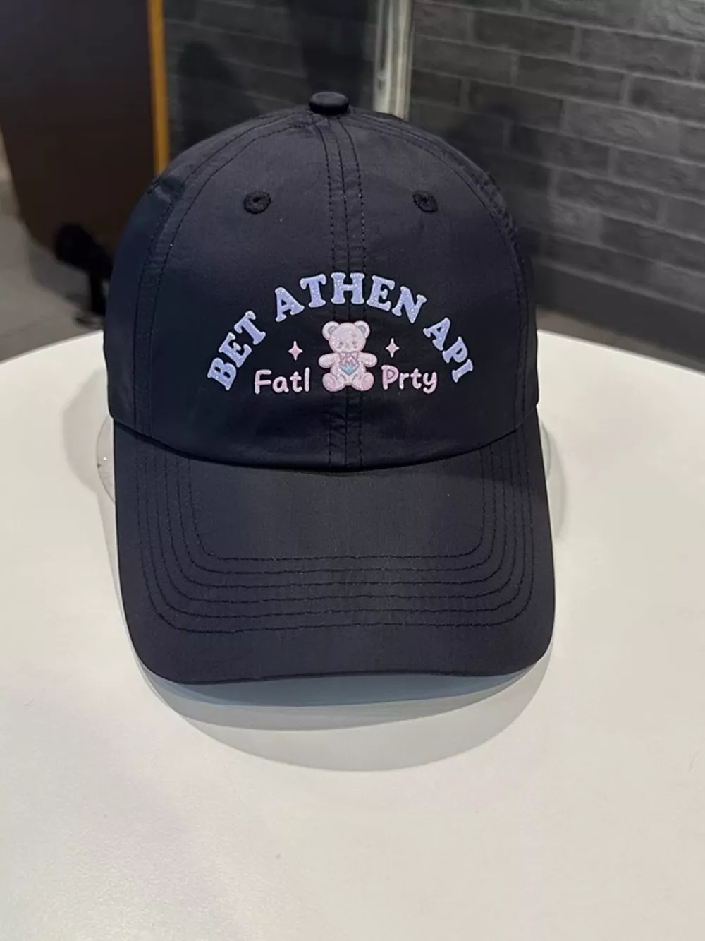 Bear Embroidered Baseball Cap, image 5