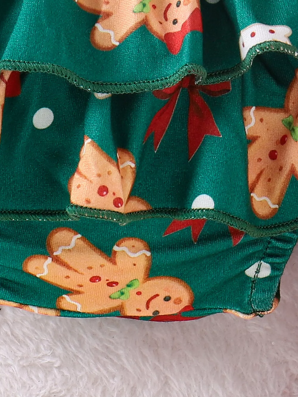 Children's My First Christmas Ruffle Sleeve Set, image 11