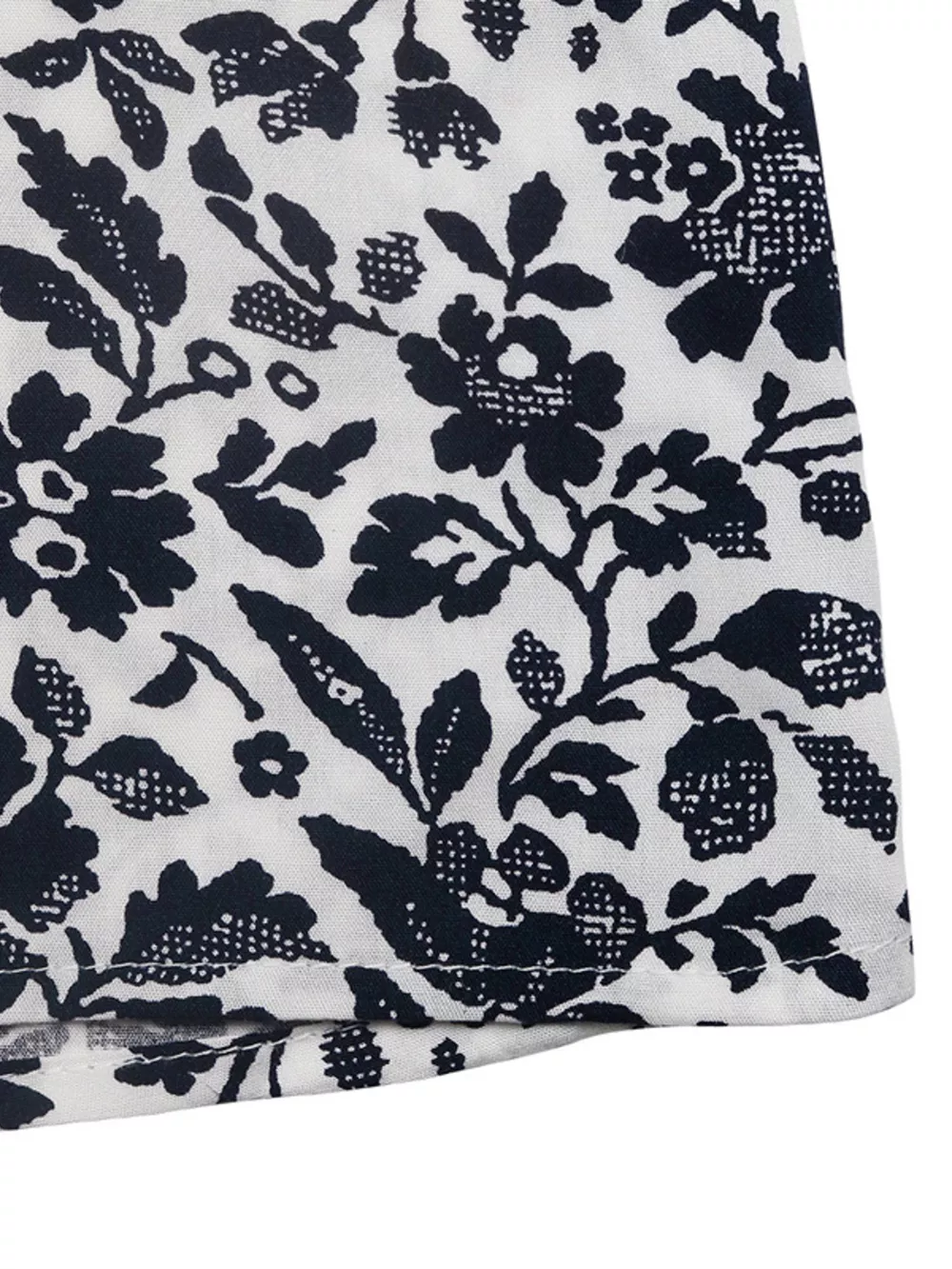 Printed Tie Neck Long Sleeve Blouse, image 8