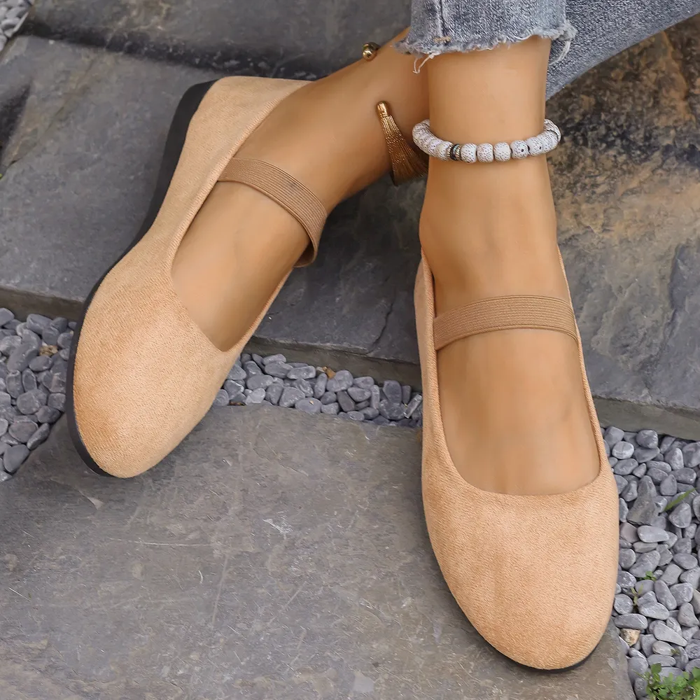 Round Toe Flats Slip-Ons, image 10