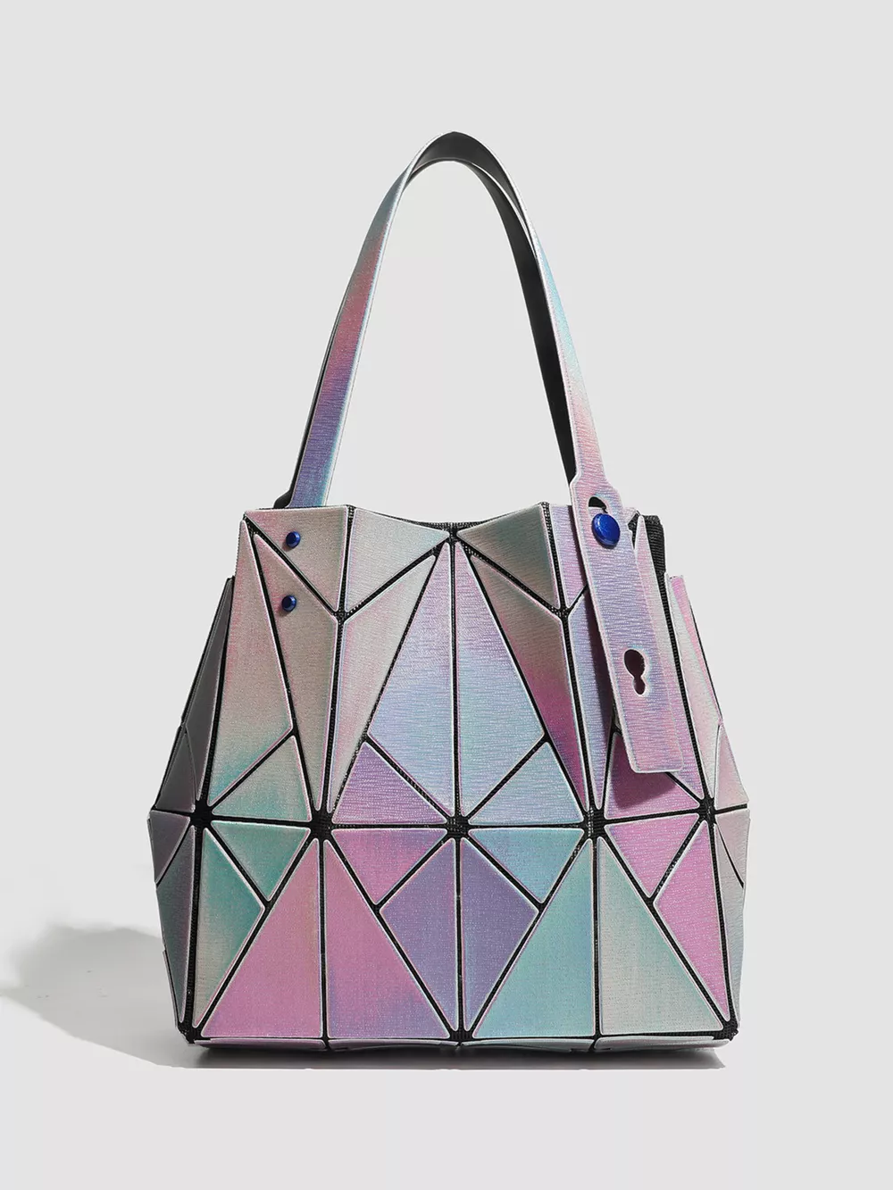 Geometric Iridescent Shoulder Bag, image 2