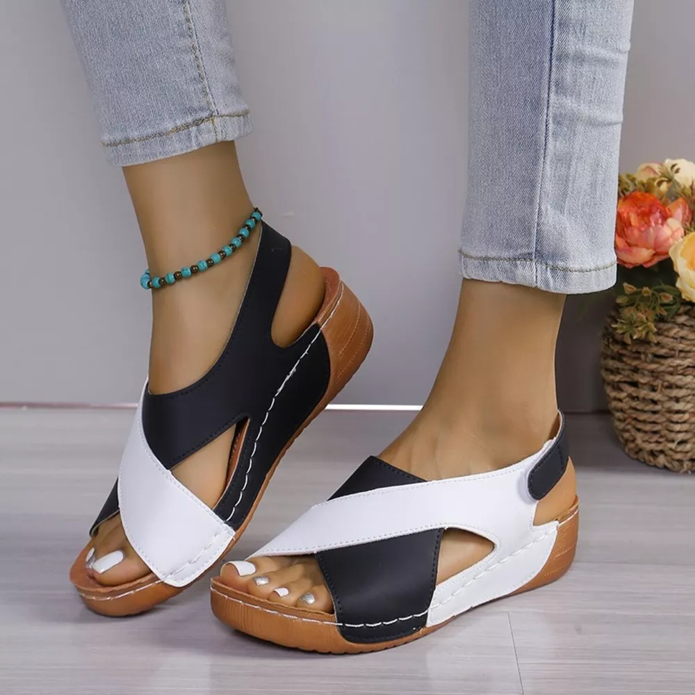Open Toe Wedge Sandals