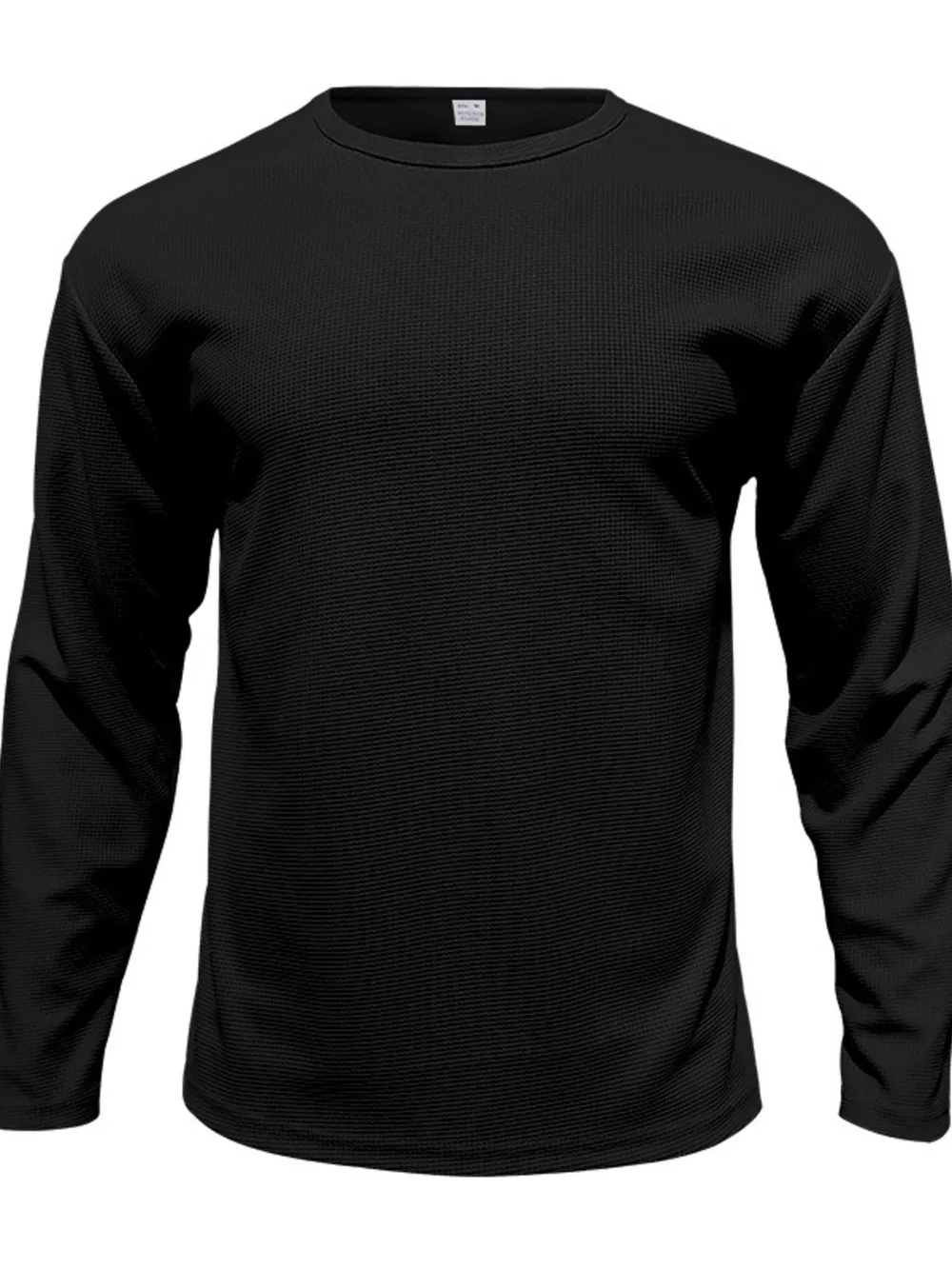 Men's Full Size Round Neck Long Sleeve Sweatshirt Plus Size