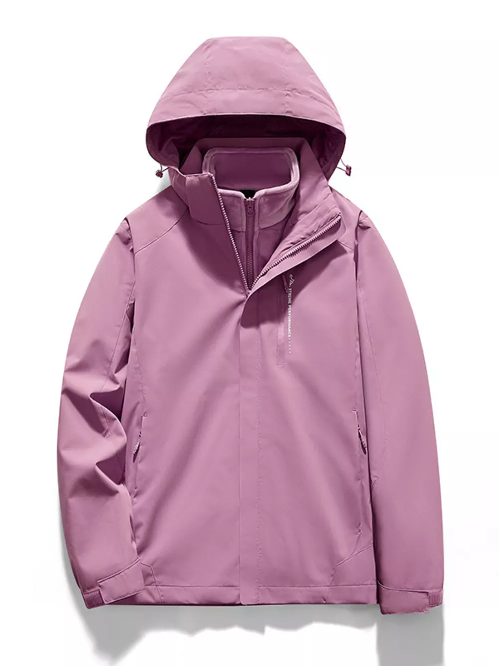Men's Plus Size Hooded Windproof Outdoor Jacket, image 6