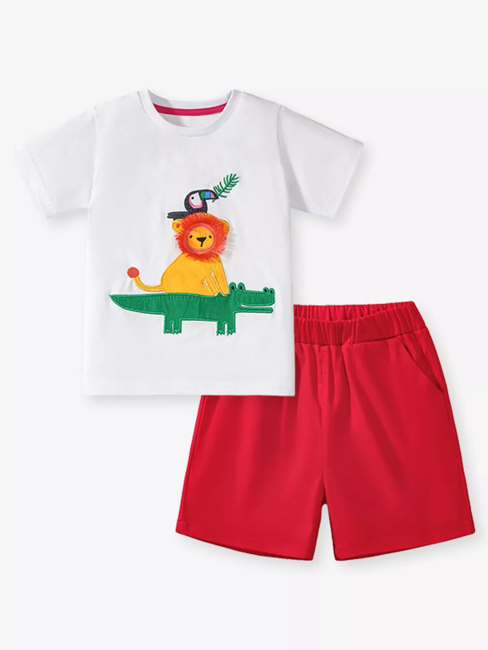 Children's Animal Round Neck T-Shirt, image 3
