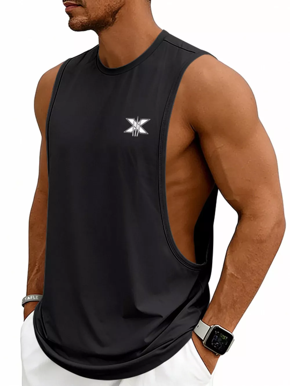 Men's Full Size Round Neck Tank Plus Size, image 12