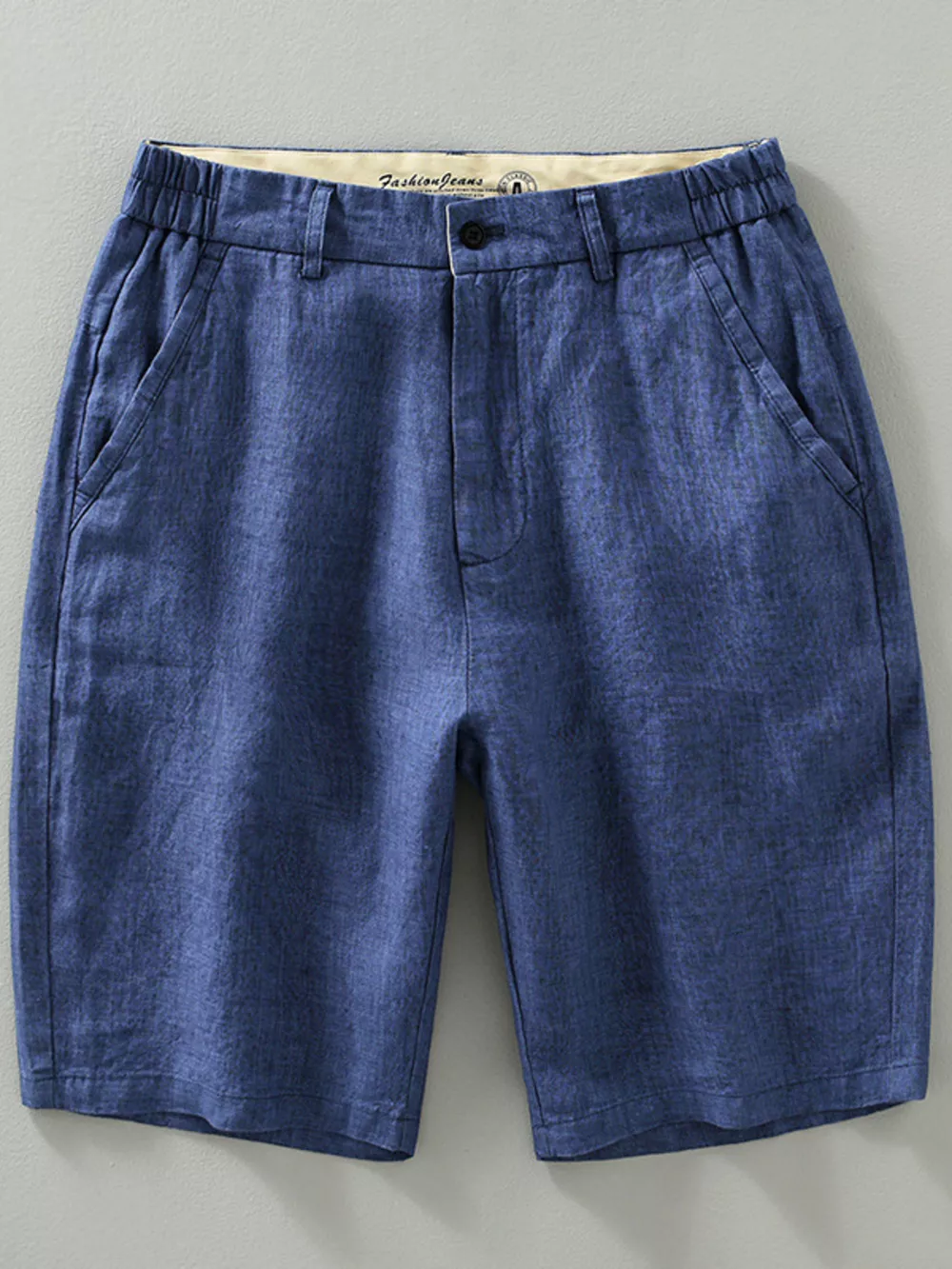 Men's Plus Size Casual Pocketed Shorts, image 4