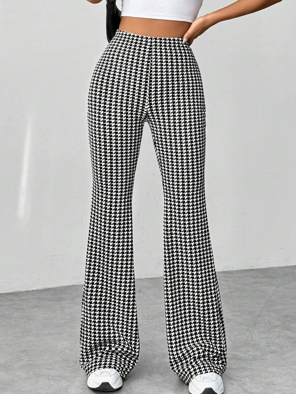 High Waisted Flare Pants, image 3