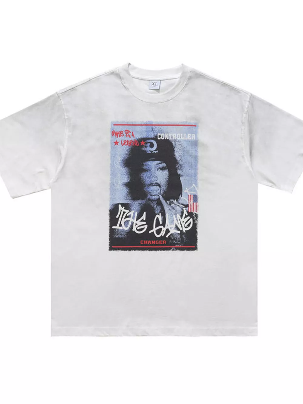 Men's Graphic Round Neck T-Shirt, image 4