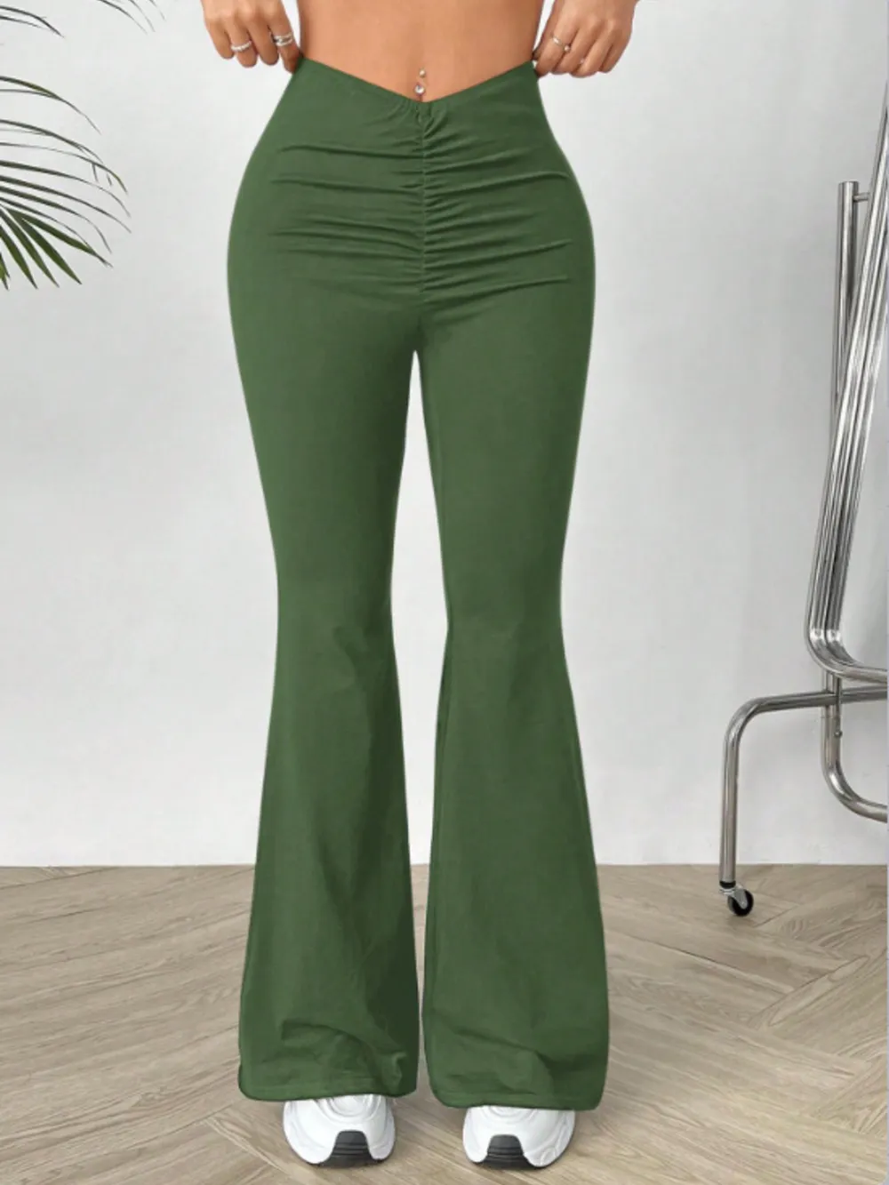 High Waisted Flare Pants, image 6