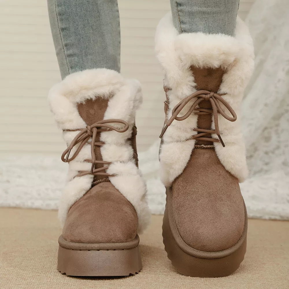 Lace-Up Winter Boots, image 4