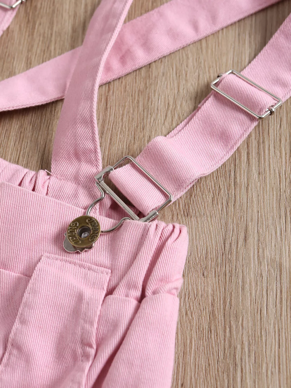 Children's Tank Top & Ripped Overalls Set, image 3