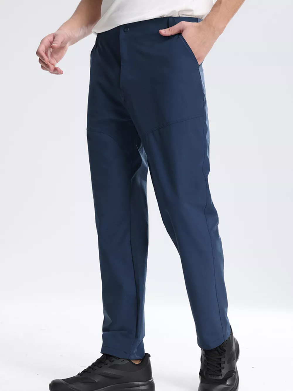 Men's Plus Size Lightweight Pocketed Pants, image 3