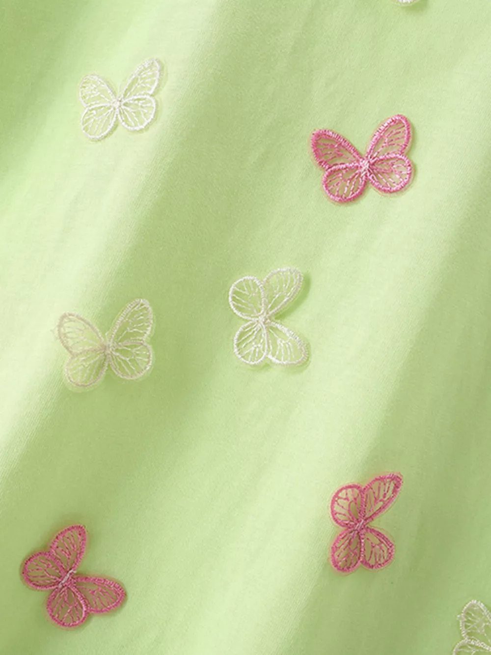 Children's Butterfly Applique Short Sleeve T-Shirt, image 2