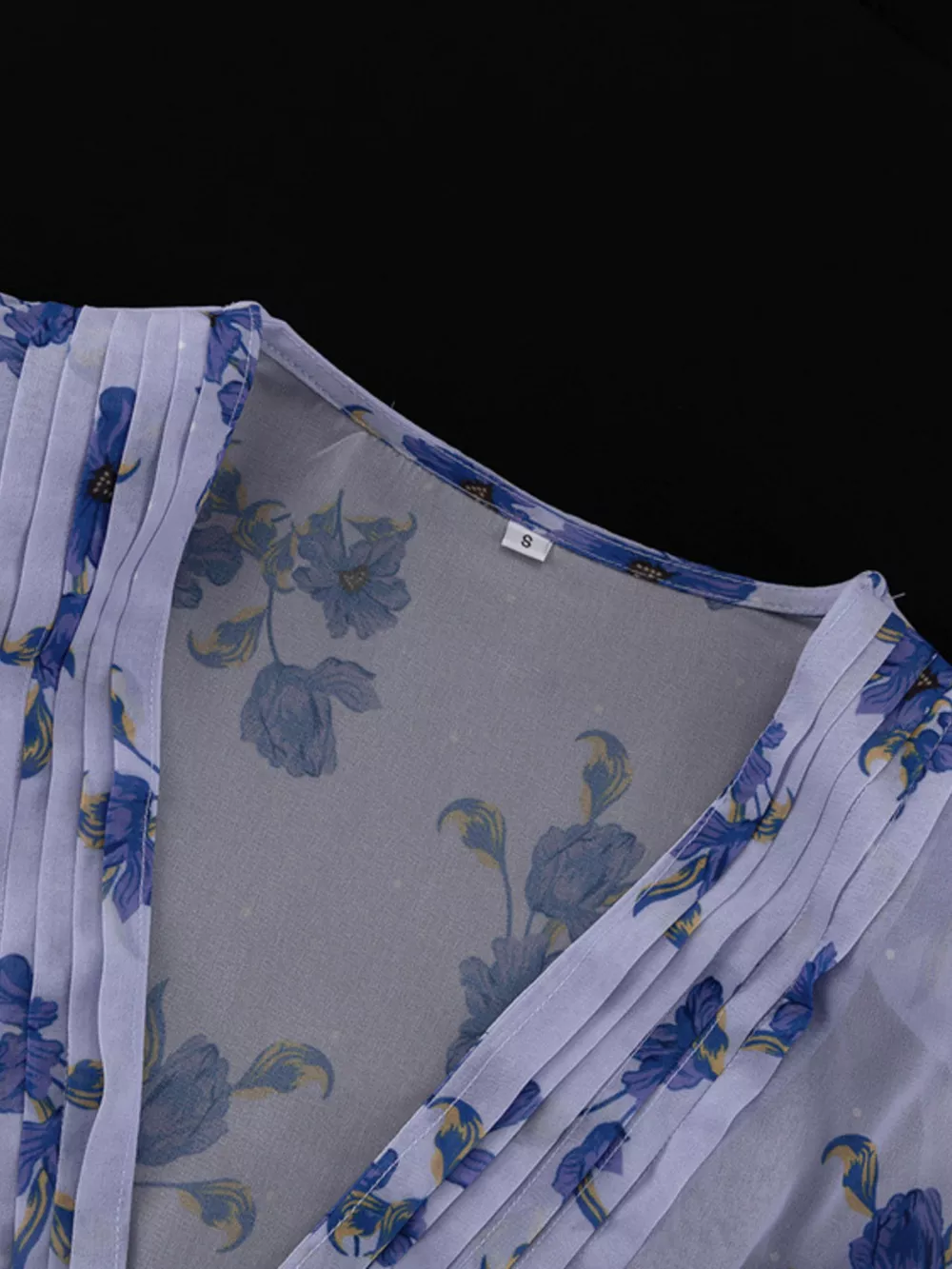 Floral Puff Sleeve Mini Dress, image 7
