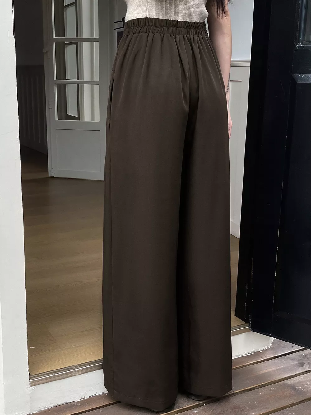 High-Waisted Wide-Leg Pants, image 7