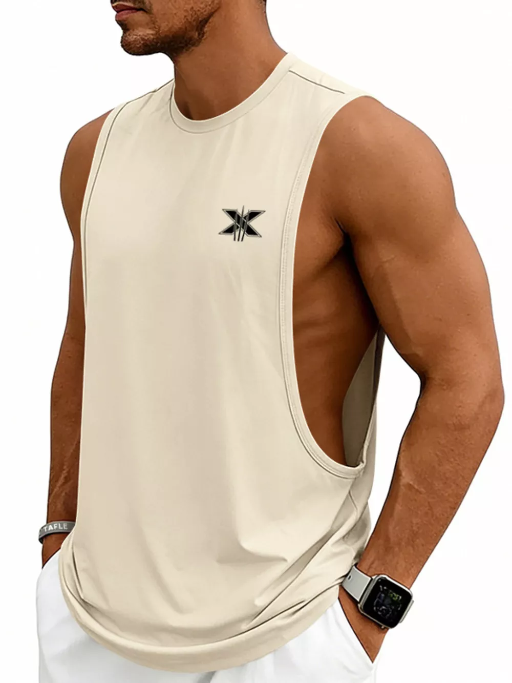 Men's Full Size Round Neck Tank Plus Size, image 7