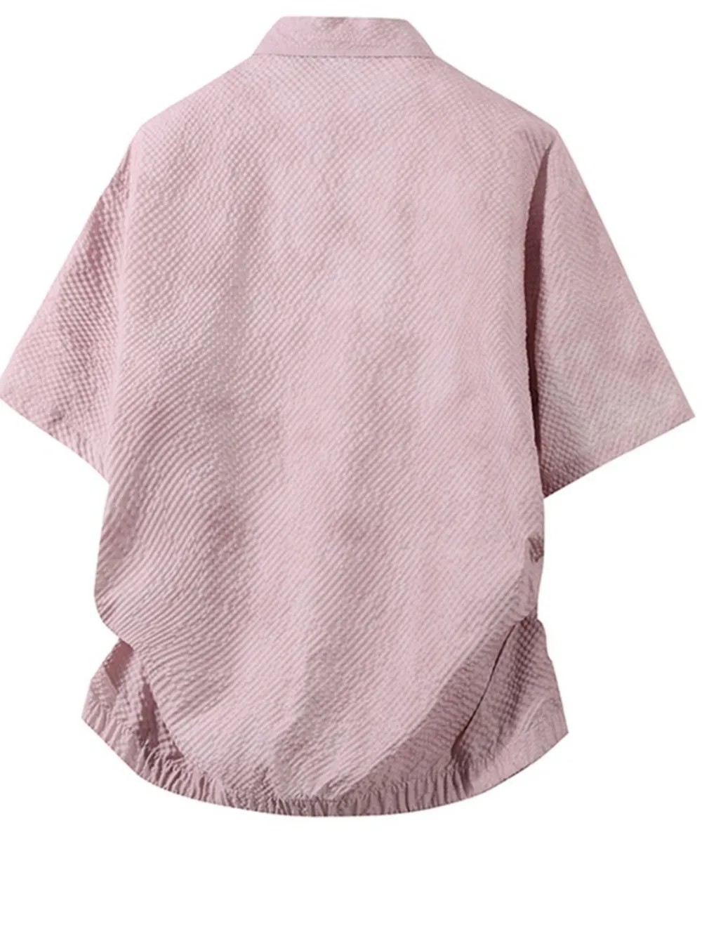Men's Plus Size Button Up Short Sleeve Shirt, image 4