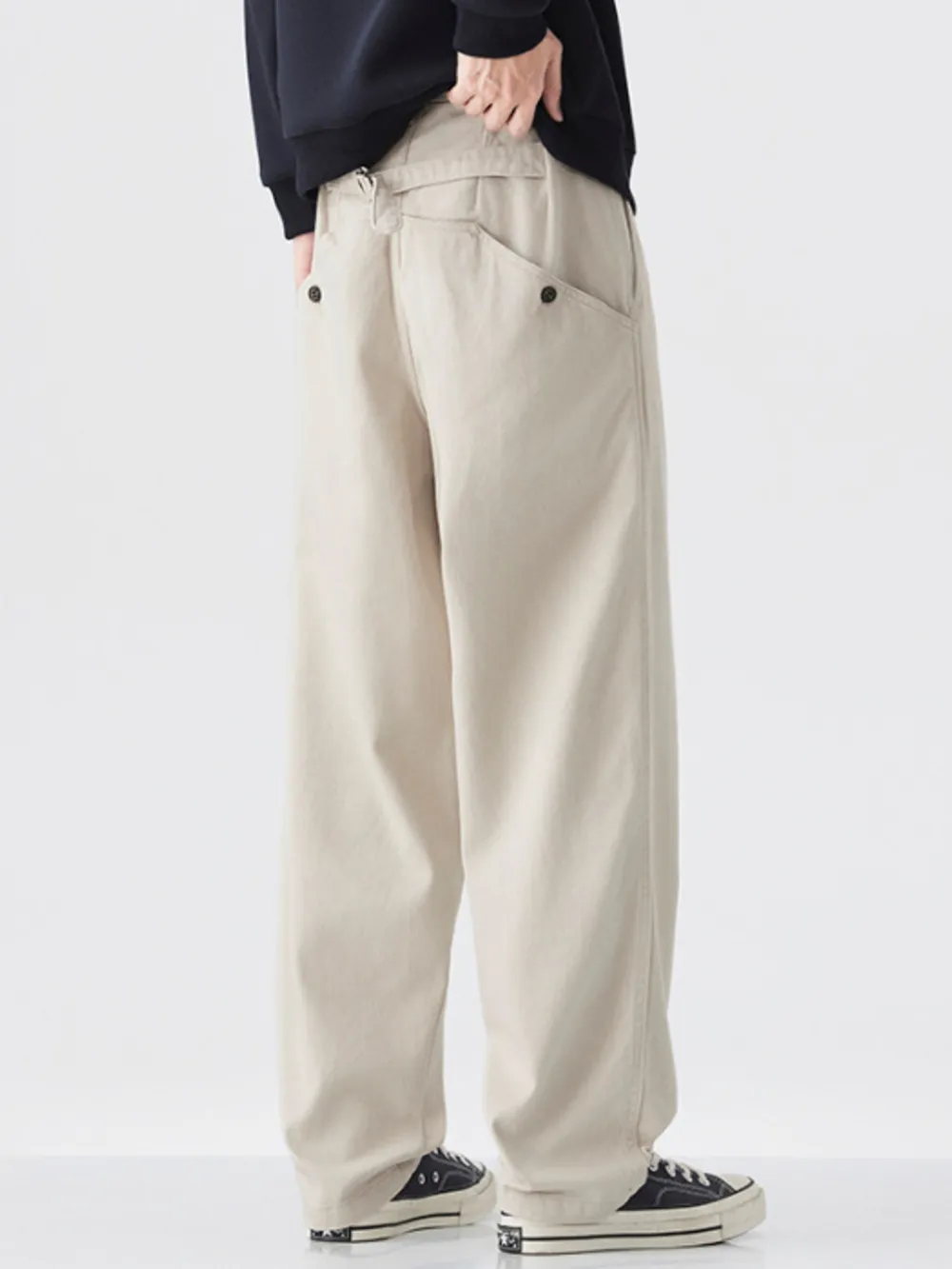 Men's Wide-Leg Casual Pants, image 2