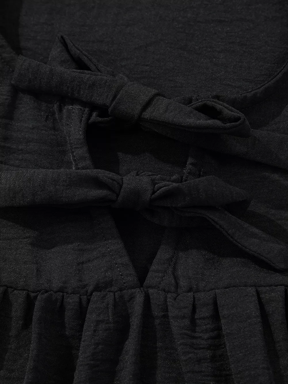 Bow Tie Neck 3/4 Sleeve Casual Blouse, image 3
