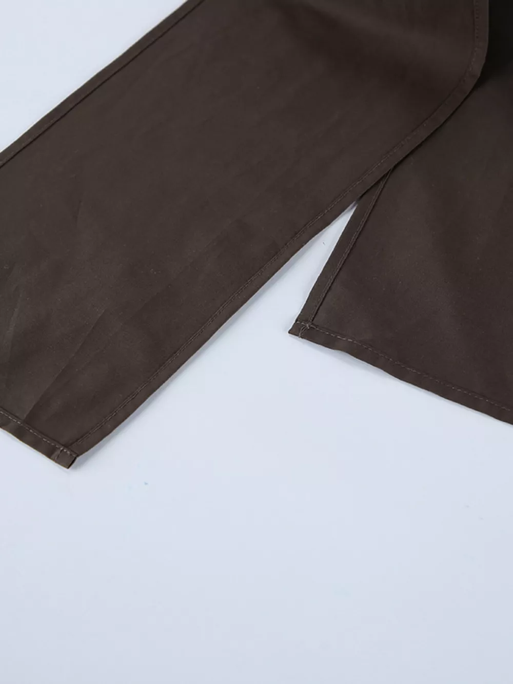 Slim-Fit Ruched Waist Shirt, image 21