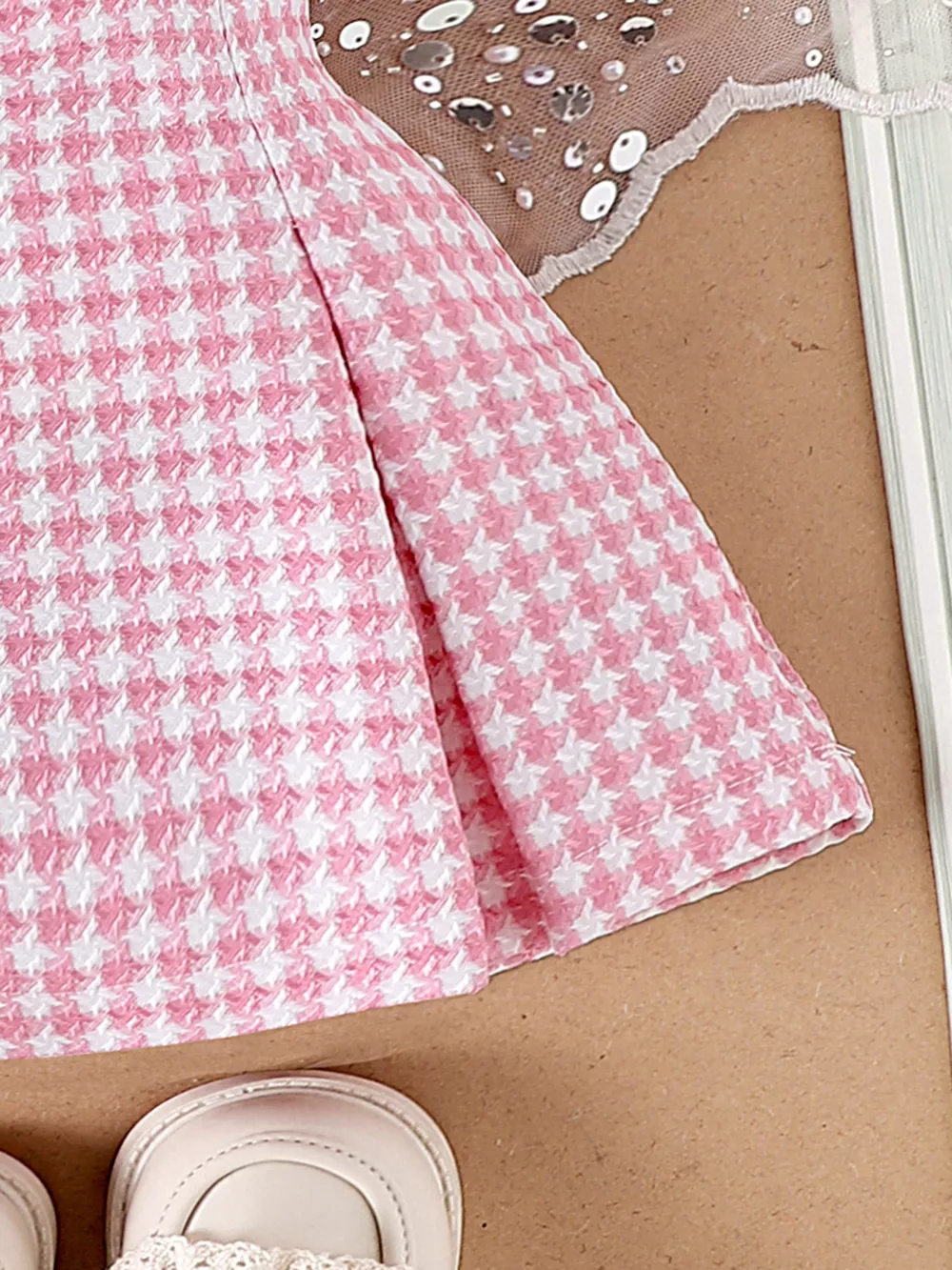 Children's Heart Short Sleeve Top and Skirt Set, image 5