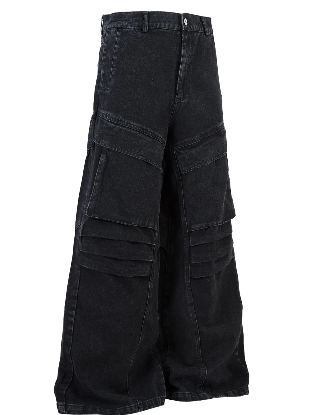 Men's Wide Leg Jeans, image 2