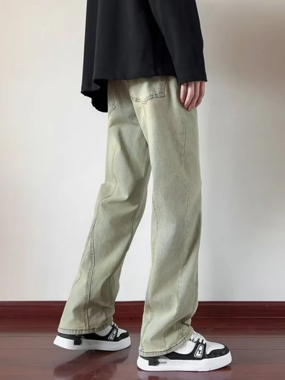 Men's Full Size Loose Fit Jeans Plus Size, image 4