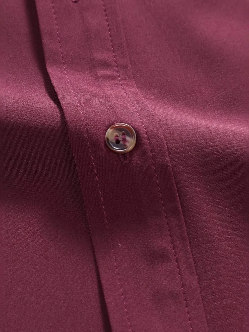 Men's Casual Solid Color Short Sleeve Shirt, image 3