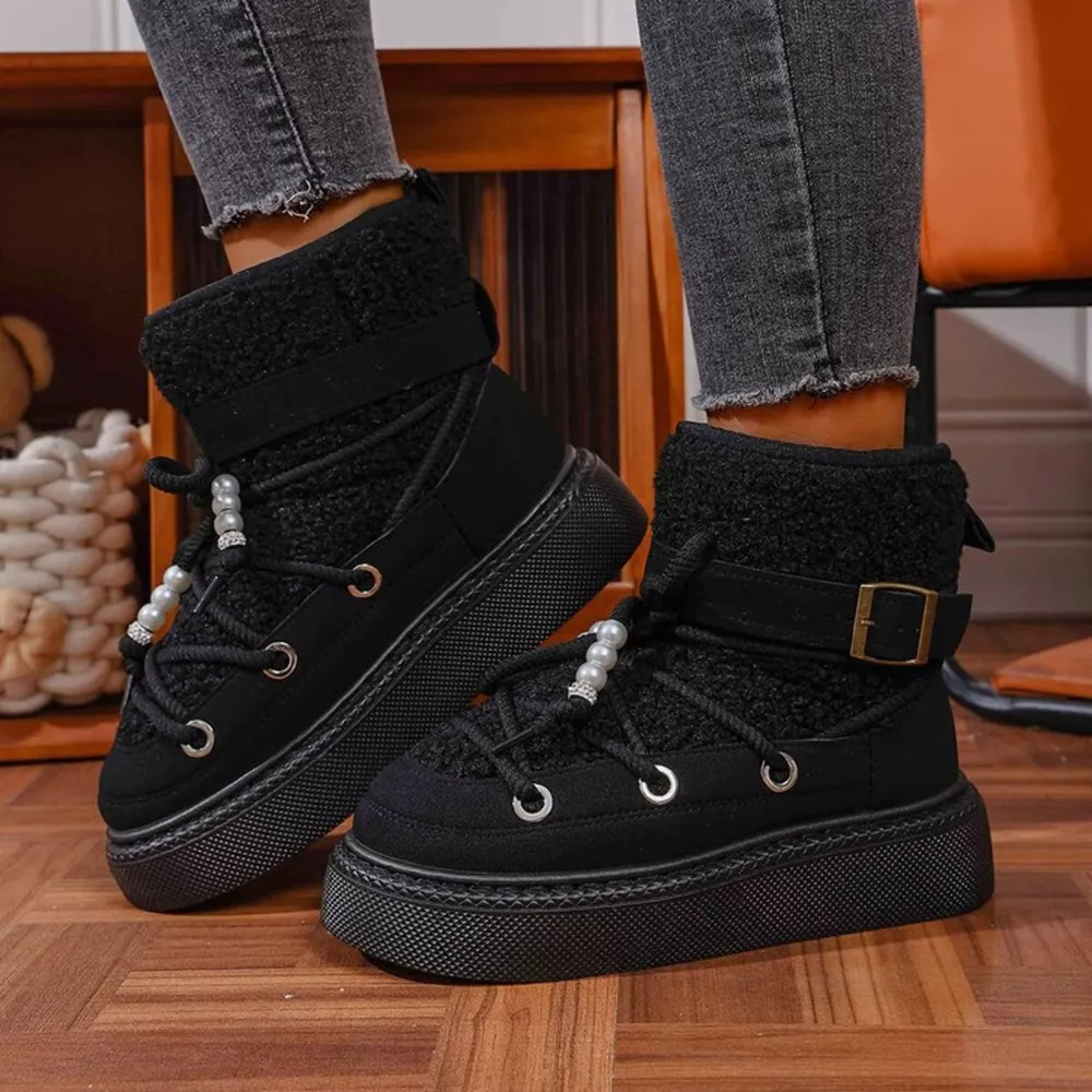 Lace Up Platform Boots, image 5