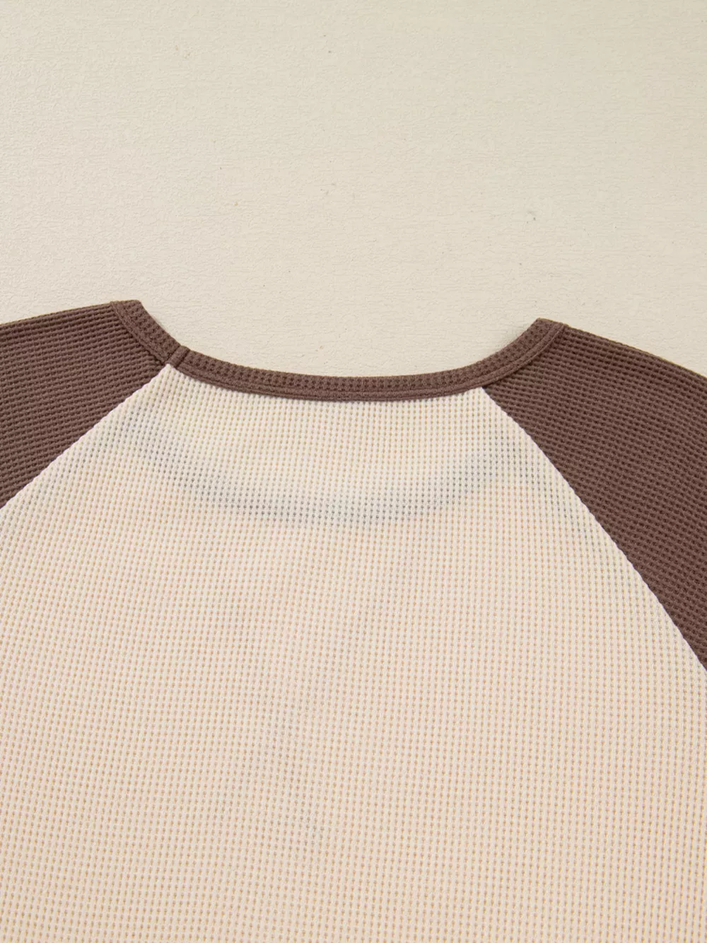 Floral Print Patchwork Color Block Long Sleeve Top, image 4