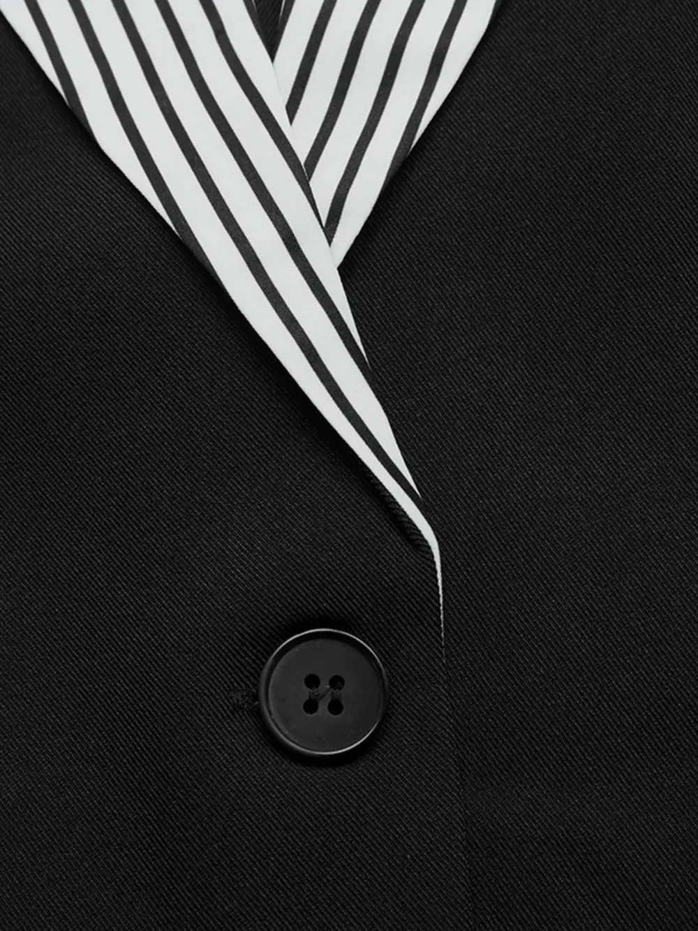 Contrast Striped Lapel Collar Blazer, image 10